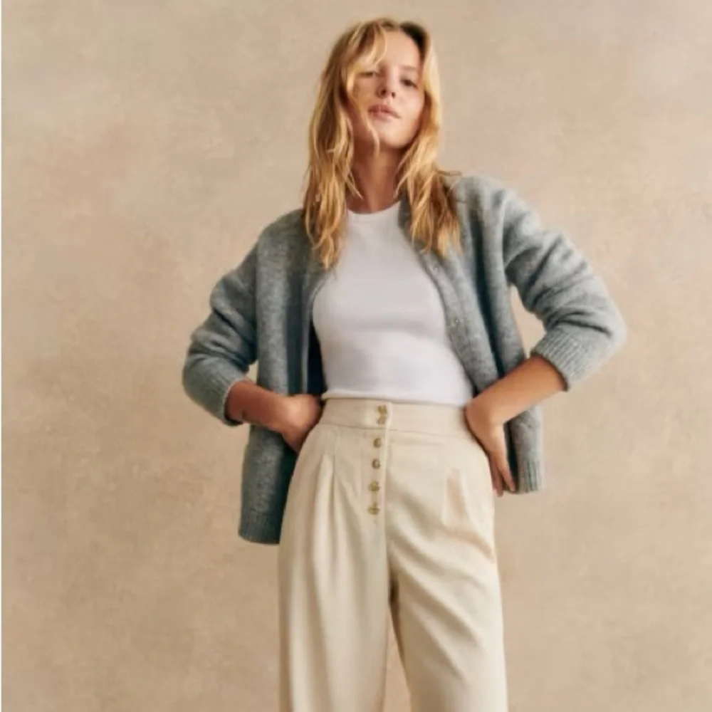 Sezane Eddy Jacket | Grey | Size Large - Picture 3 of 13